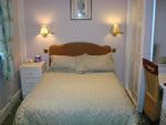 A double bedroom at Hunters Lodge Hotel